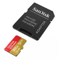 闪迪(Sandisk)512GB TF卡手机内存卡读190MB/s写130MB/s运动相机无人机存储卡Micro SD卡