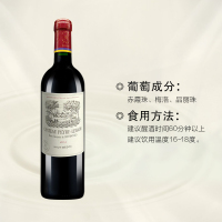 LAFITE拉菲岩石古堡干红葡萄酒750ml 红酒 法国进口