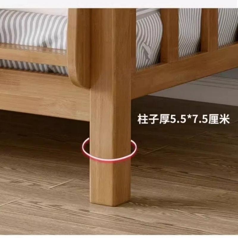 铭思达双层床1.35米+床垫套高清大图