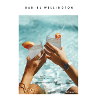 Daniel Wellington丹尼尔惠灵顿 dw手表女28mm纯白皮革腕表 石英表