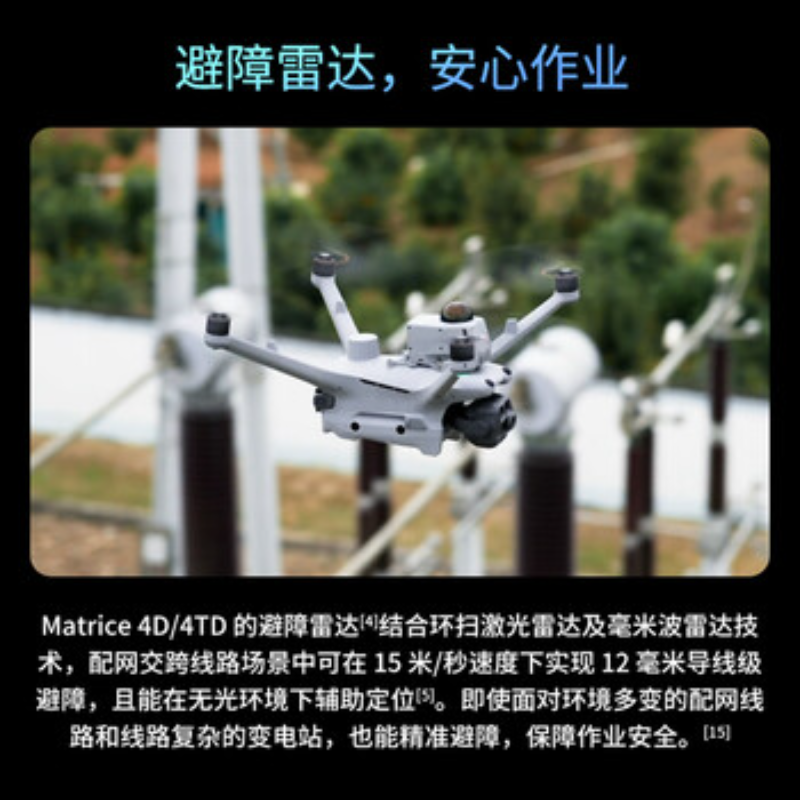 大疆创新(DJI) 工业级测绘热成像机Matrice 4TD高清大图