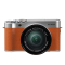 富士（FUJIFILM）X-A10 (XC16-50MM) 微单套机 棕色 富士微单 XA10 美颜神器 轻巧时尚