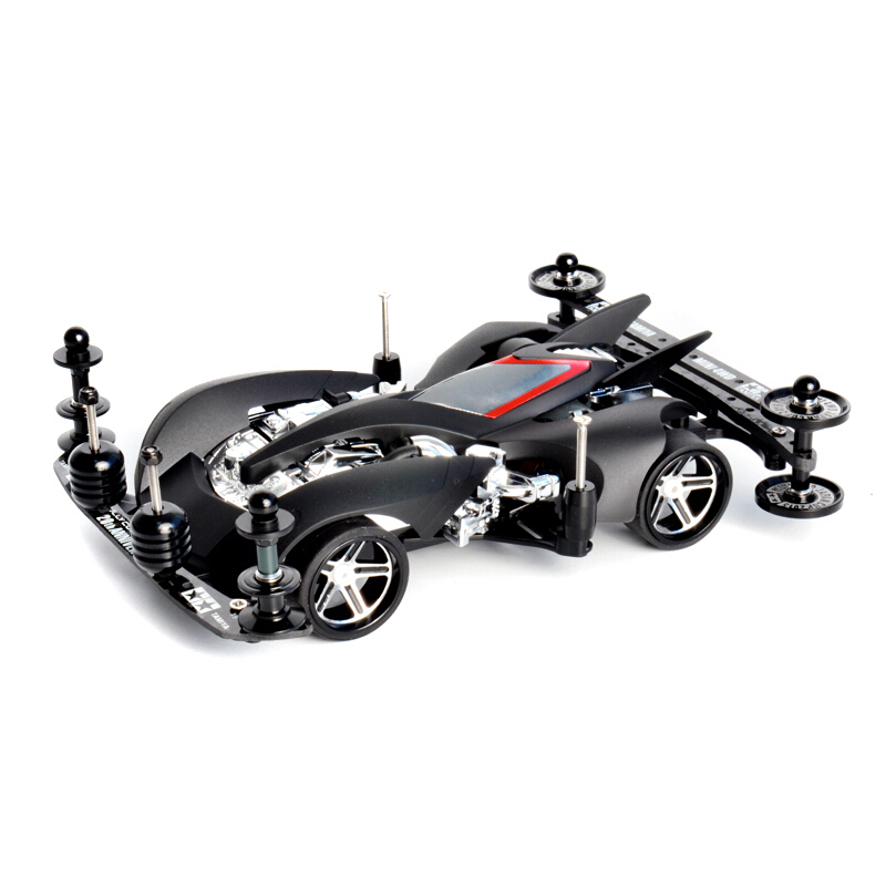 四驱车跑道拼装田宫改装迷你赛车mas2底避震四驱小子冲刺流星巨无霸