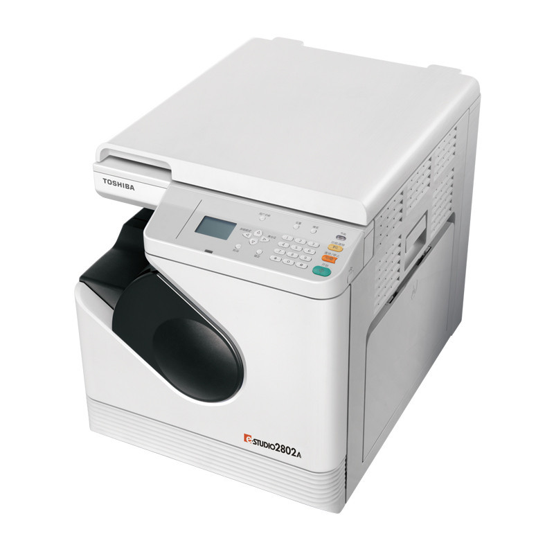 东芝(TOSHIBA)A3黑白数码复合机e-STUDIODP-2802A 一体机 打印 复印 彩色扫描(主机+盖板+双面器)