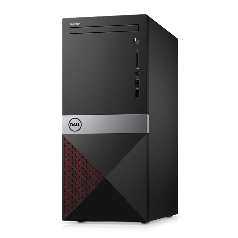 戴尔(DELL)成就Vostro 3671-R18N7R 第九代英特尔®酷睿™i5 高性能娱乐办公学习商务台式电脑主机( i5-9400 8G 256G SSD+1T硬盘)