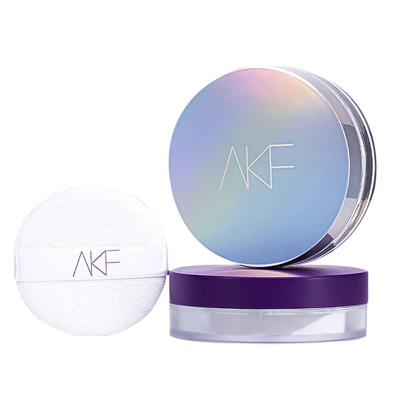 AKF 轻透柔焦散粉03晶透裸肤色 10g高清大图