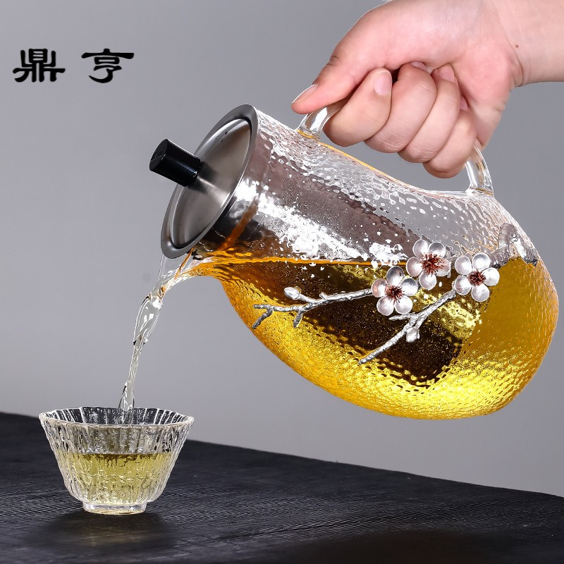 鼎亨加厚耐高温煮茶壶大号内胆过滤花茶壶家用功夫茶具