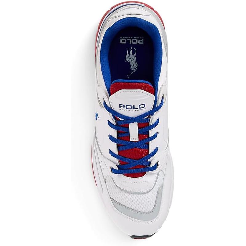 Polo Ralph Lauren复古跑感男士板鞋休闲运动EVA缓震拼接板鞋