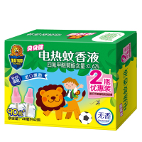 超威贝贝健无香电蚊香液2瓶装 30ml*2