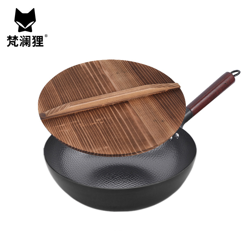 梵澜狸32cm章丘老式铁锅X25 个高清大图