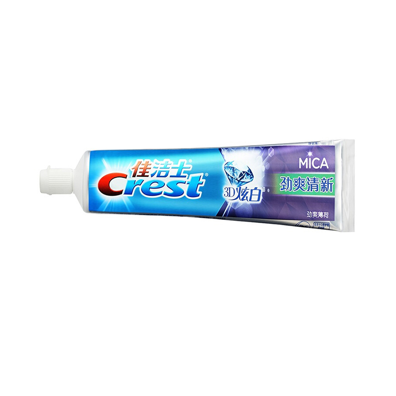 佳洁士(Crest) 3D炫白劲爽清新牙膏120克(单位:支)