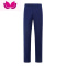 七斓新款凯迪拉克4S店工装宝蓝色西裤男士弹力修身免烫工装九分裤