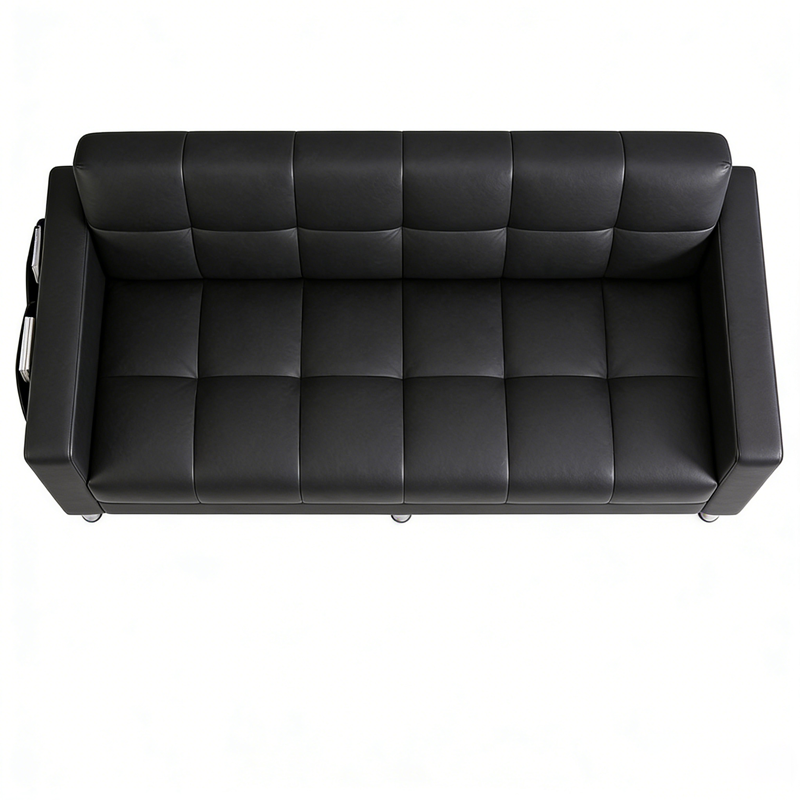 友鑫邦 折叠沙发床 黑色款 张高清大图
