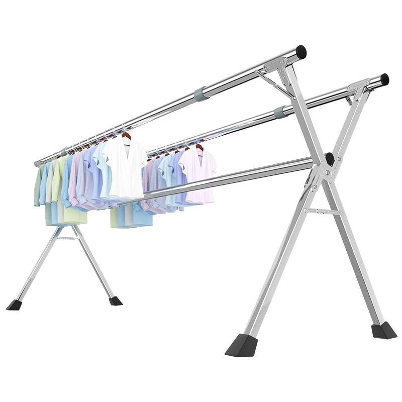 凌迪星三杆衣架160*60*130cm个高清大图