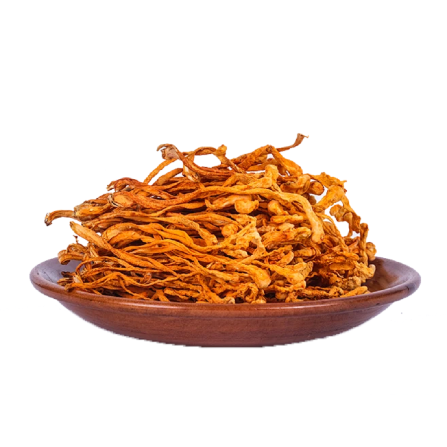 蕴康祥缘虫草花80g/袋 新鲜菌菇干货火锅煲汤炖汤食材蛹虫草菇煲汤高清大图