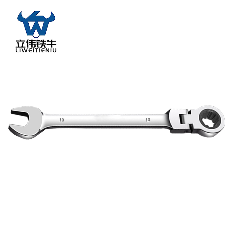 立伟铁牛活头两用棘轮扳手10mm/把高清大图