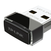 TP-LINK 免驱动usb无线网卡 台式机笔记本电脑主机wifi接收发射器TL-WN725N迷你家用网络随身wi-fi