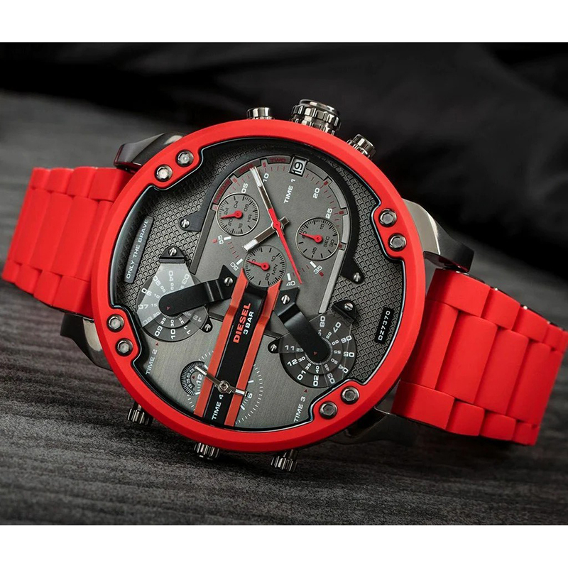 diesel迪赛手表个性潮流大表盘腕表稀有炫酷男表欧美送男友礼物dz7370