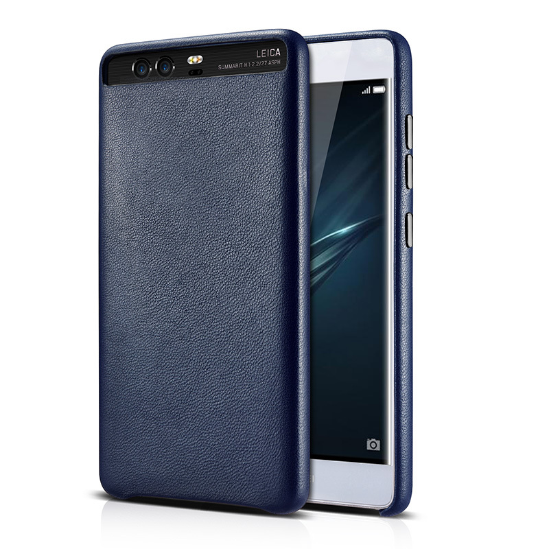 华为p10手机壳真皮p10plus手机套适用于华为p10p10plusp10宝石蓝