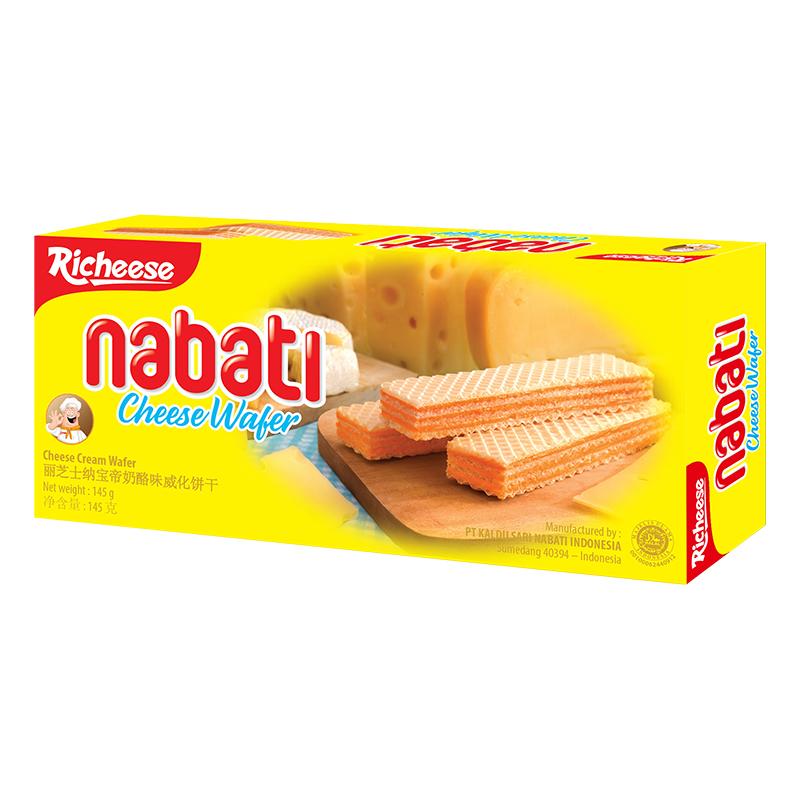Richeese 丽芝士 纳宝帝Nabati奶酪威化饼干 145g 印尼进口