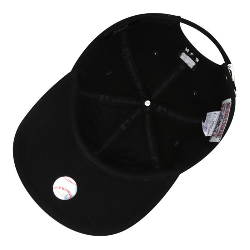 [直营][EXO同款]MLB 时尚休闲软顶帽 CURSIVE 潮流运动弯檐帽棒球帽-32CPEA911