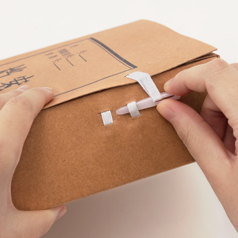 得力(deli) 5620牛皮纸档案盒(黄)(1袋=10个)高清大图