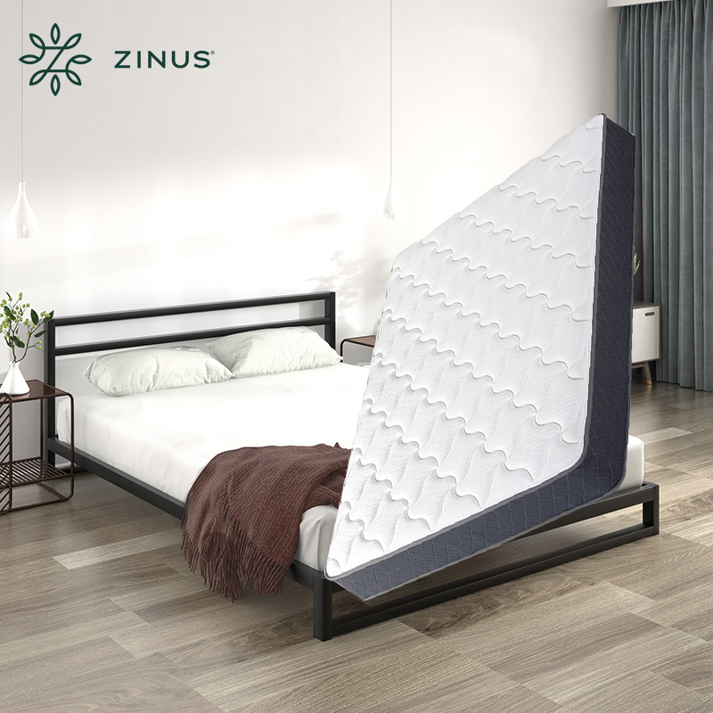 ZINUS际诺思床垫经济型1.5 1.8米 22cm天然乳胶独立弹簧床垫