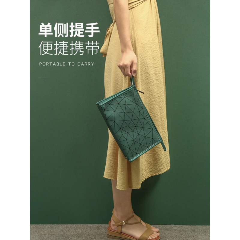 家柏饰(CORATED)ins网红化妆包女便携小号随身大容量简约化妆品收纳袋旅行洗漱包高清大图