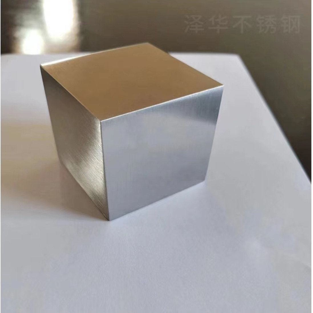 304工业不锈钢实心正方体块 40mm×40mm×40mm理论重量507克高清大图