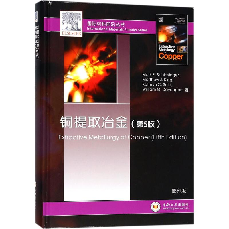 音像铜提取冶金(美)马克·施莱辛格(Mark E.Schlesinger) 等 著