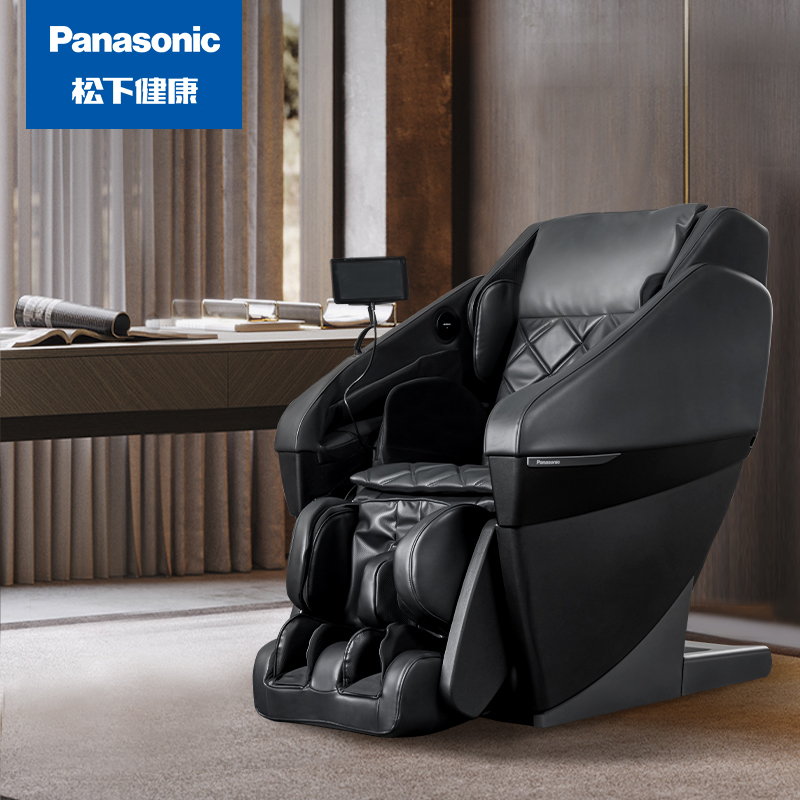 松下(Panasonic)按摩椅4D全身家用太空豪华舱零重力智能按摩沙发椅 父母亲生日节日礼物 EP-MA131 黑色
