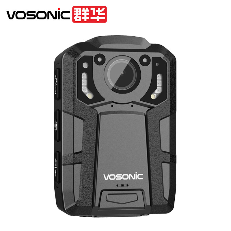 群华(VOSONIC)D10记录仪录像机现场摄像机1440P红外夜视 13小时超长录像 内置128G内存