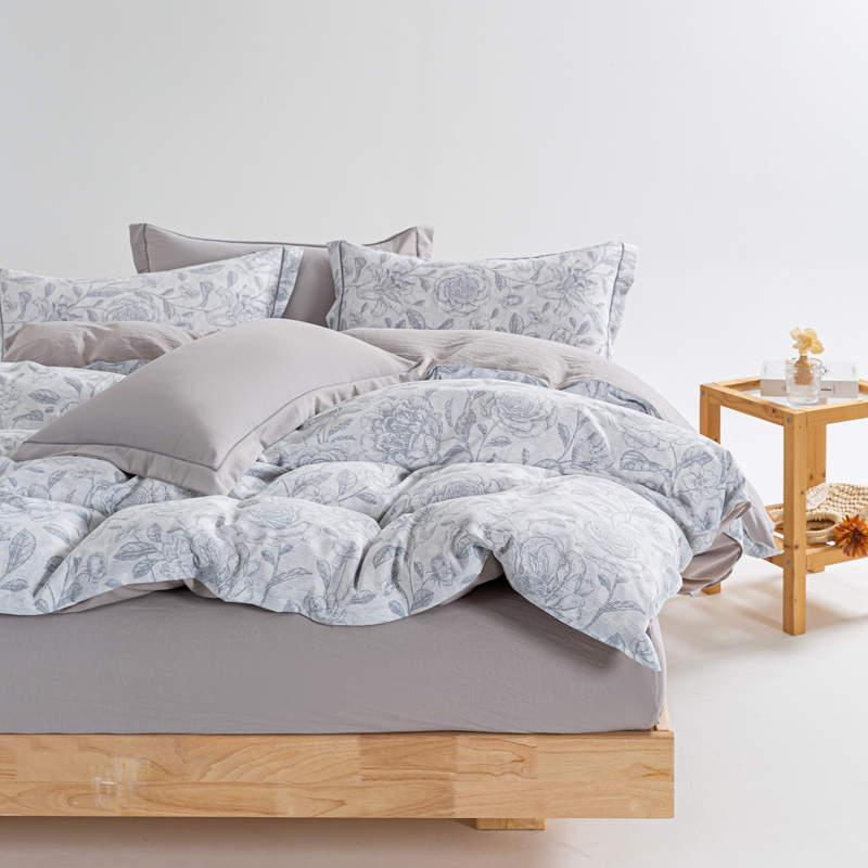 無印良品“活性”新棉四件套 MJ-T2023-205 床上用品四件套 尺寸200×230cm