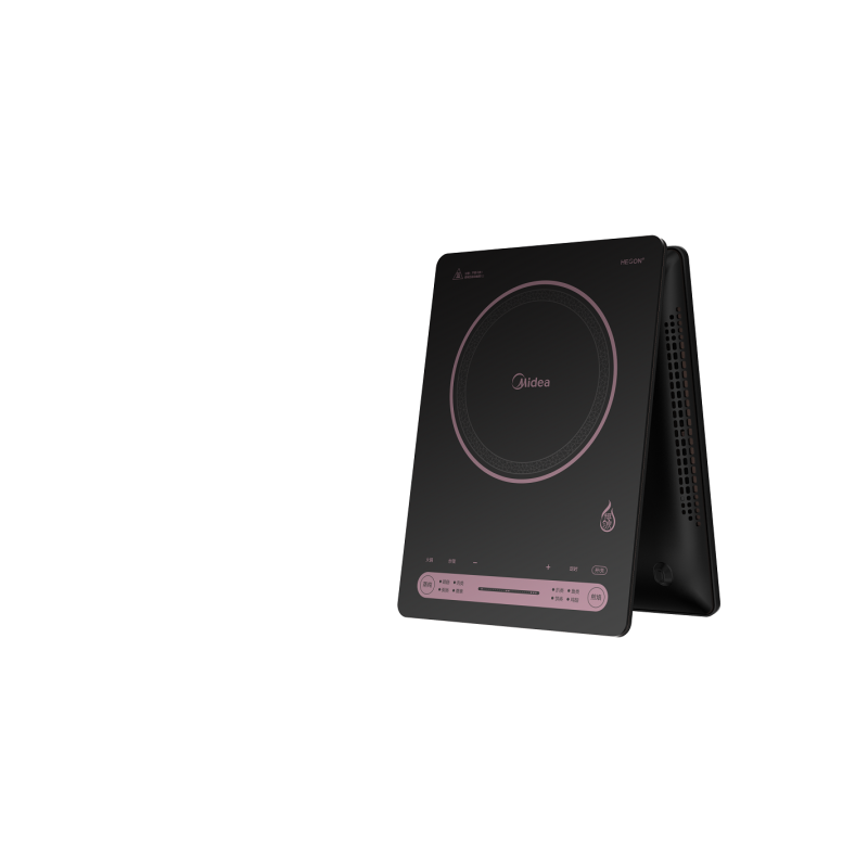 美的（Midea）家用电磁炉大火力隐藏式风机 智能火锅电池炉RH2269