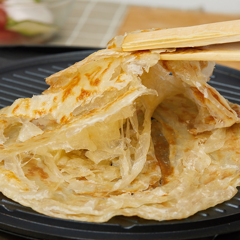 乐麦点手抓饼100g20片原味家庭装早餐葱油饼煎饼家用面饼皮