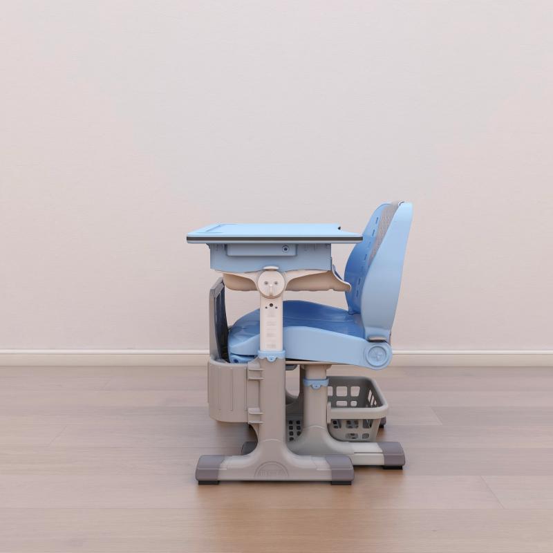 舒心—碳纤维可回收午休课桌椅KZW050010T,KYW500510T高清大图