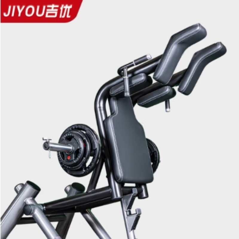 吉优 JY-M013哈克深蹲训练器商用综合训练健身房专用器械(不含杠铃片)高清大图