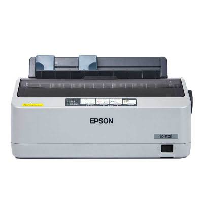 爱普生（EPSON）LQ-520K 80列票据打印机 针式打印机(1份原件+3份拷贝)