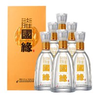 【酒厂自营】淡雅国缘42度 白酒500ml单瓶