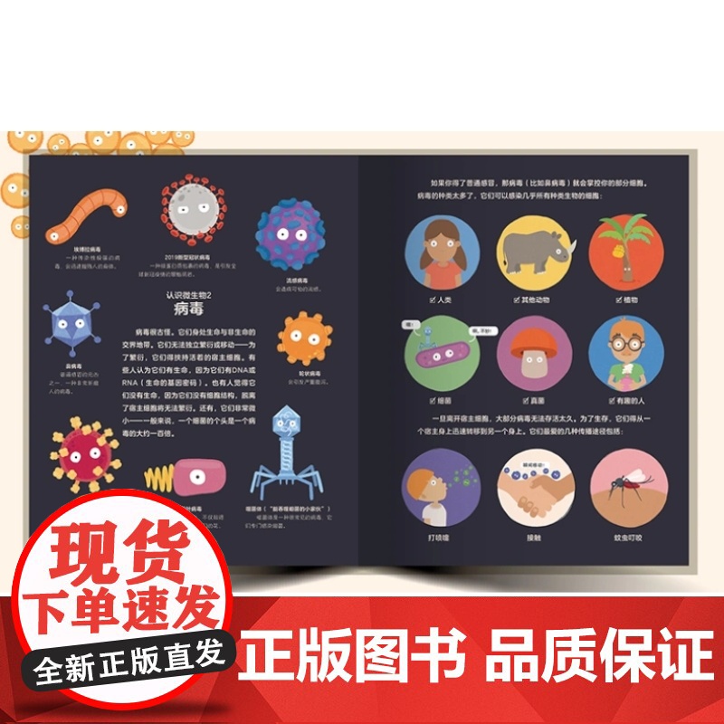 看到你了微生物 少年儿童出版社高清大图