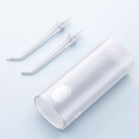 [官方旗舰店]小米 米家便携式冲牙器家用充电式洗牙器出行便携式洁牙器附正畸喷嘴可全身水洗 米家便携式冲牙器 象牙白