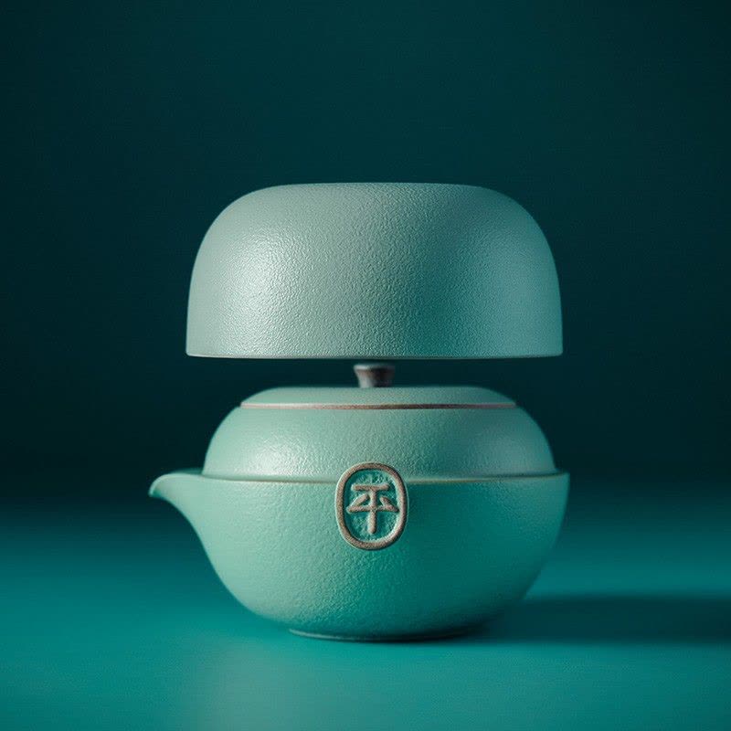 万仟堂(EDENUS) 旅行茶具 平安客 便携功夫茶具套装 快客杯图片