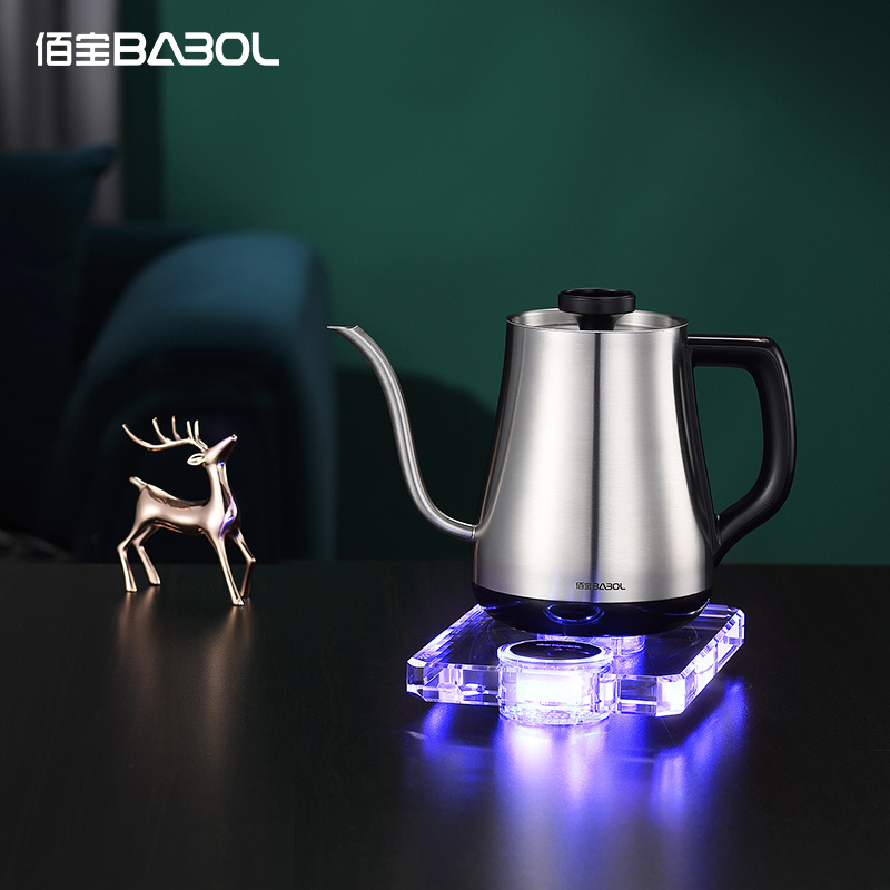 Babol/佰宝DCH-803电子茶炉恒温电热烧水壶家用自动断电办公室煮茶不锈钢国产温控器底盘加热