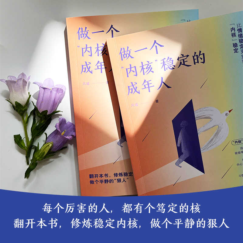 [正版]书籍做一个内核稳定的成年人 当下年轻人渴慕的人生状态 各大平台热议话题 比情绪稳定更重要的是内核稳定 自我经营高清大图