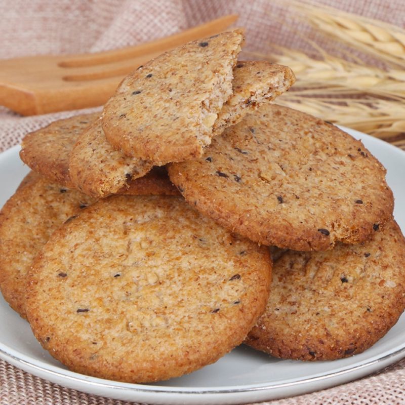 粗粮饼干 150克粗粮饼干燕麦早餐饼干办公室休闲零食批发KK7Q3LOGGUISLZSUGLYNRFFJNNICGVNB