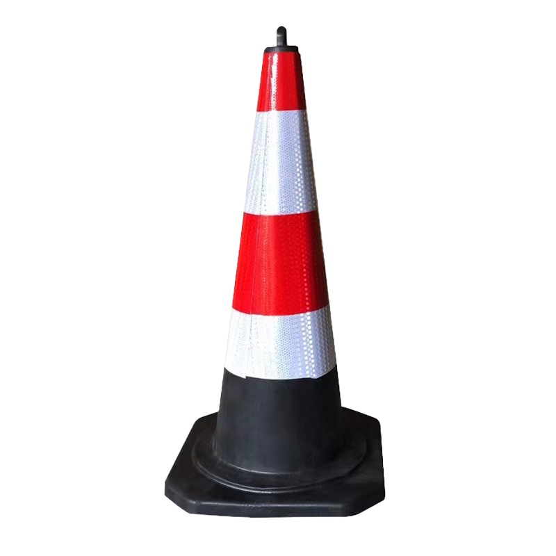 上成禾橡胶路锥6斤70cm/个高清大图