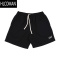 HLCOMAN休闲毛圈五分短裤男女健身跑步宽松训练吸汗潮字母美式