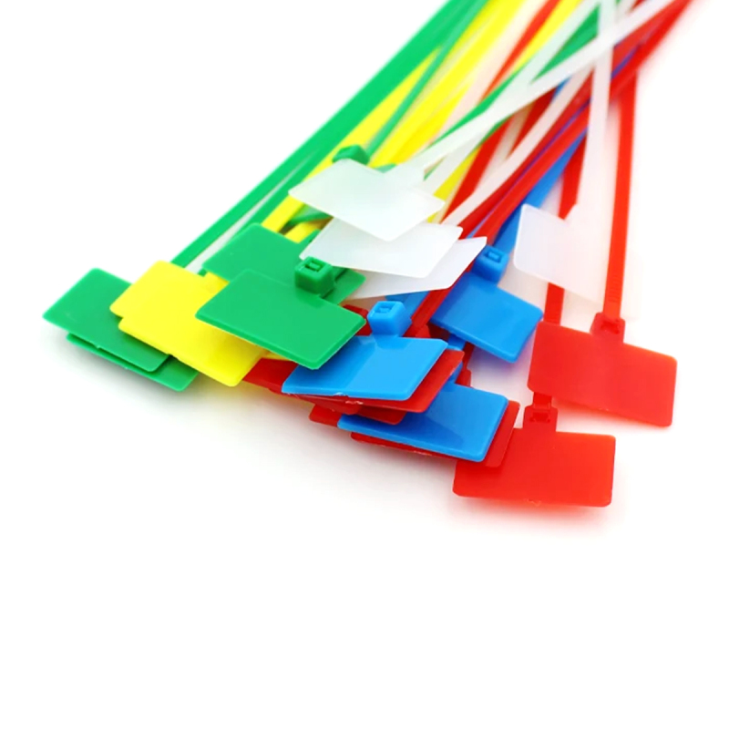 百名迖 标牌标签扎带 红色3*100mm(100条) 包高清大图