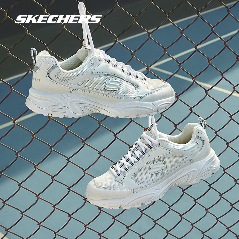 Skechers斯凯奇2021年春季新款男时尚休闲运动复古老爹鞋999873