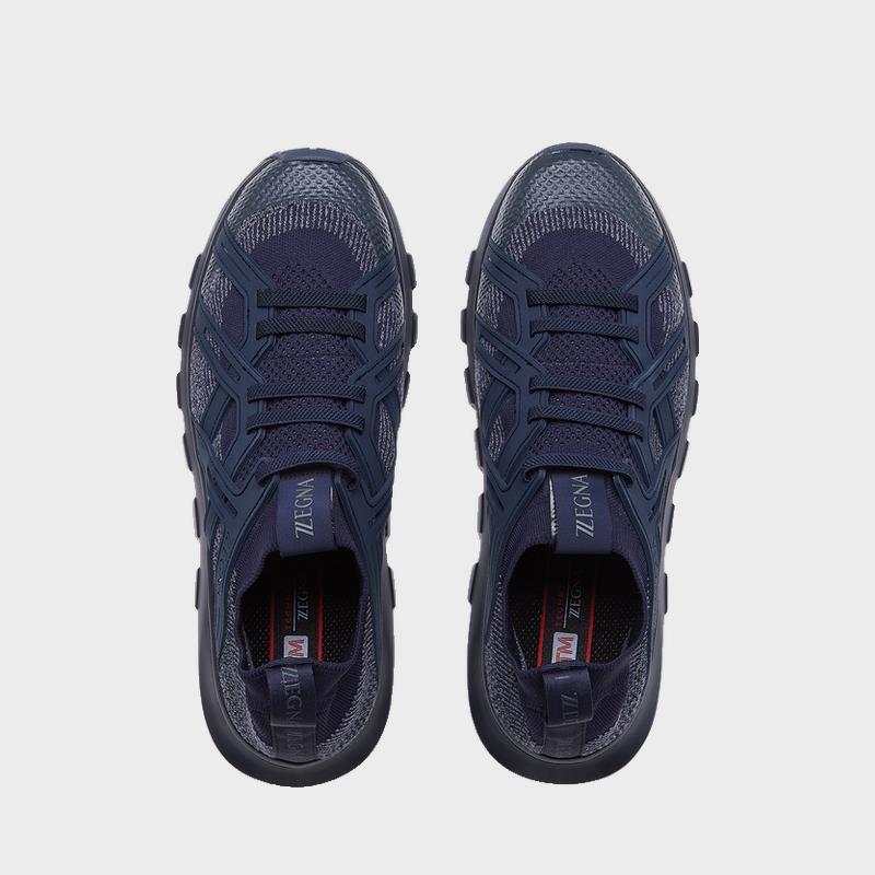 z zegna杰尼亚男鞋techmerino64 20春夏sock 2.0男士运动鞋休闲鞋